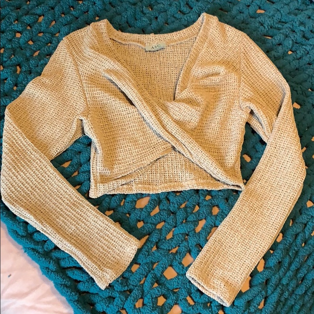 Crochet sweater